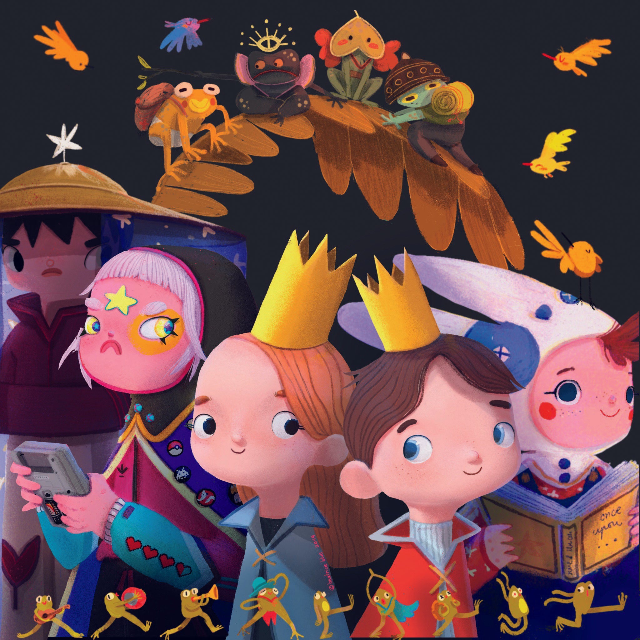 PODCAST An interview with illustrator Beatrice Blue 3dtotal shop