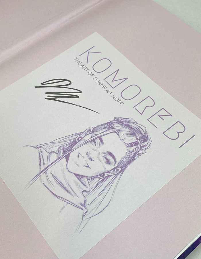 Komorebi: The Art of Djamila Knopf - first signed edition