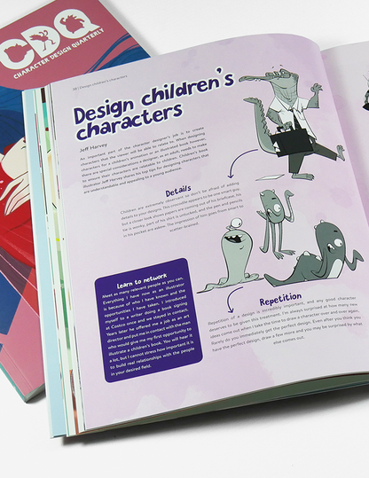 Character Design Quarterly issue 04 - OUT OF PRINT!