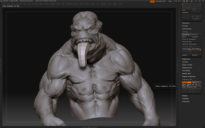 ZBrush Manimal Creation (Download Only)