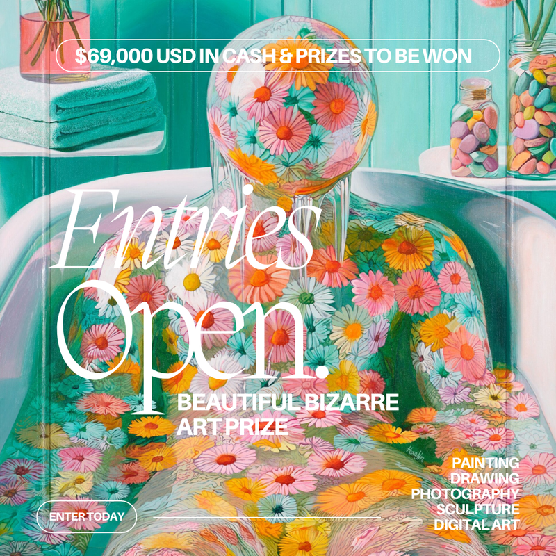 Beautiful Bizarre Art Prize is now open for entries!