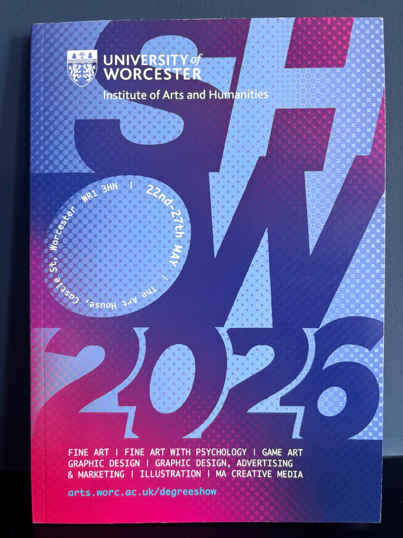 2026 Degree Show at the University of Worcester