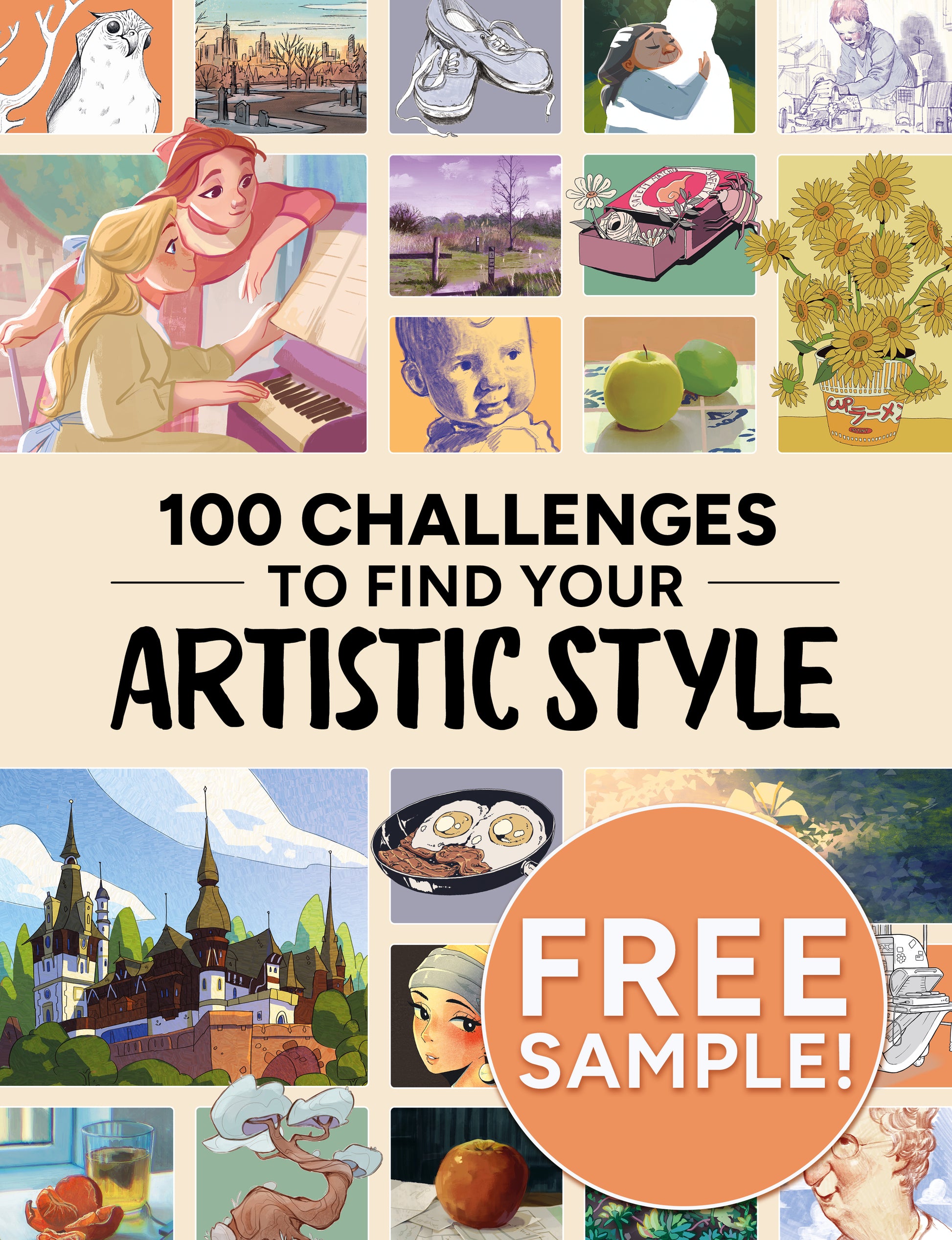 100 Challenges to Find Your Artistic Style - Sample Issue (Download Only)
