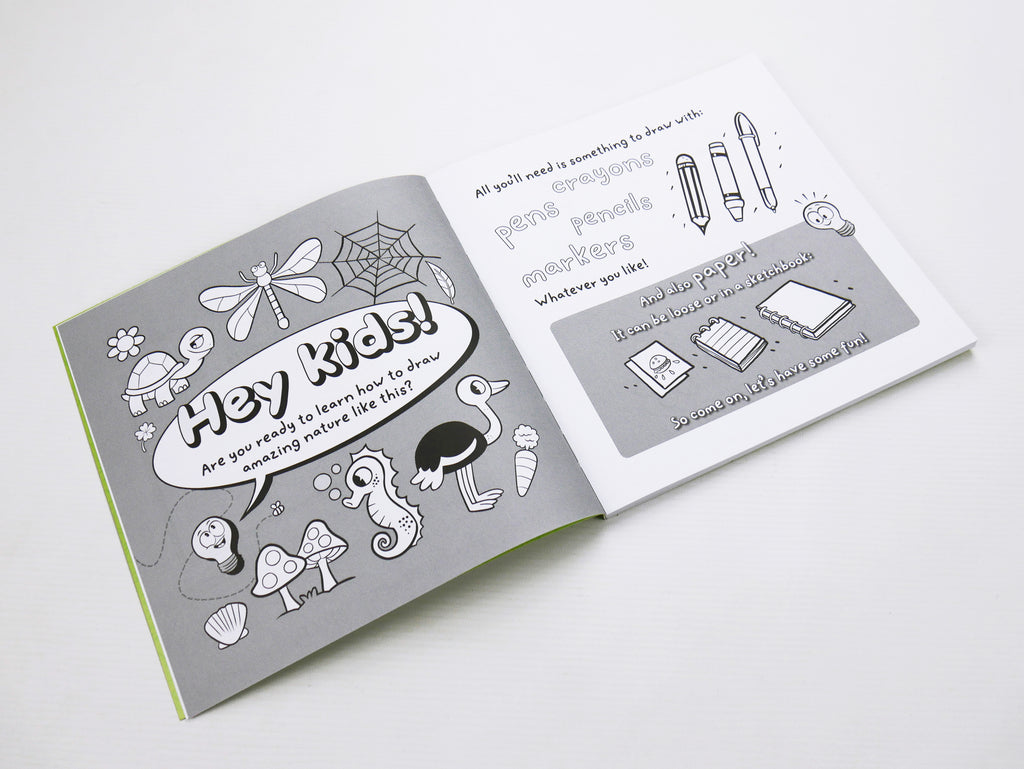 How to Draw Amazing Nature by Erin Hunting