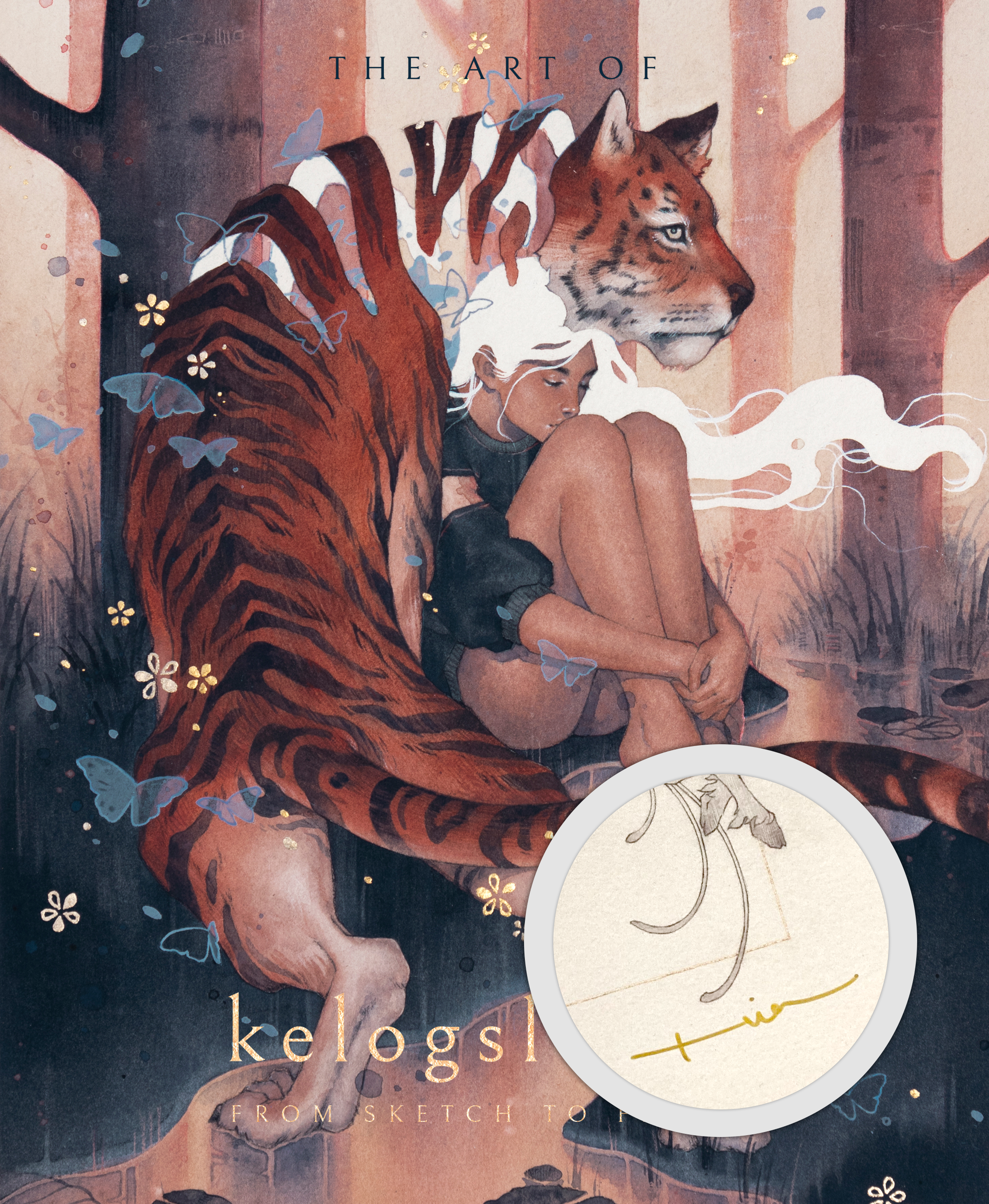 The Art of Kelogsloops: From Sketch to Finish - with signed bookplate