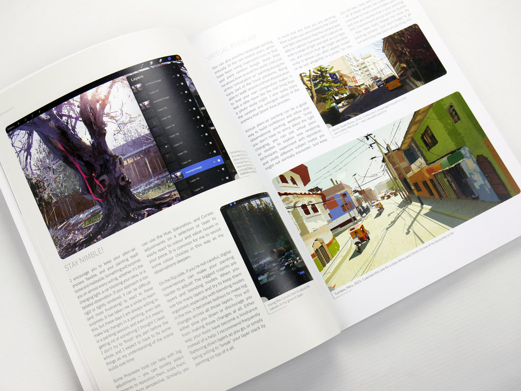 A Guide to Digital Painting in Procreate: Landscapes & Plein Air