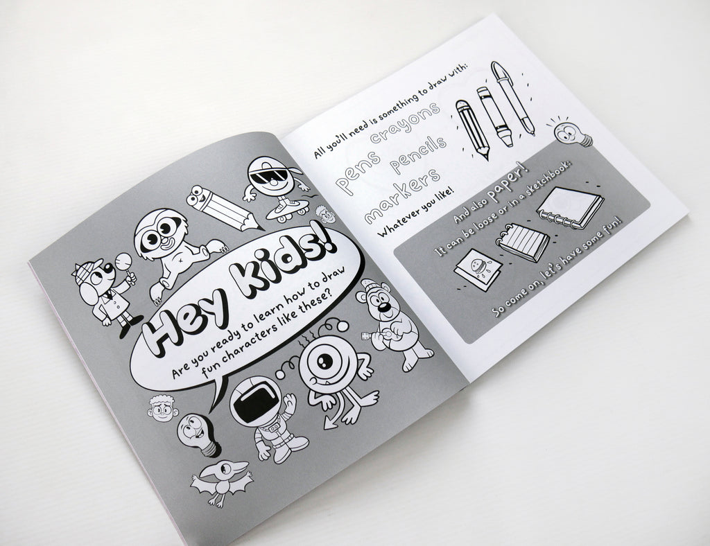 How to Draw Fun Characters by Erin Hunting