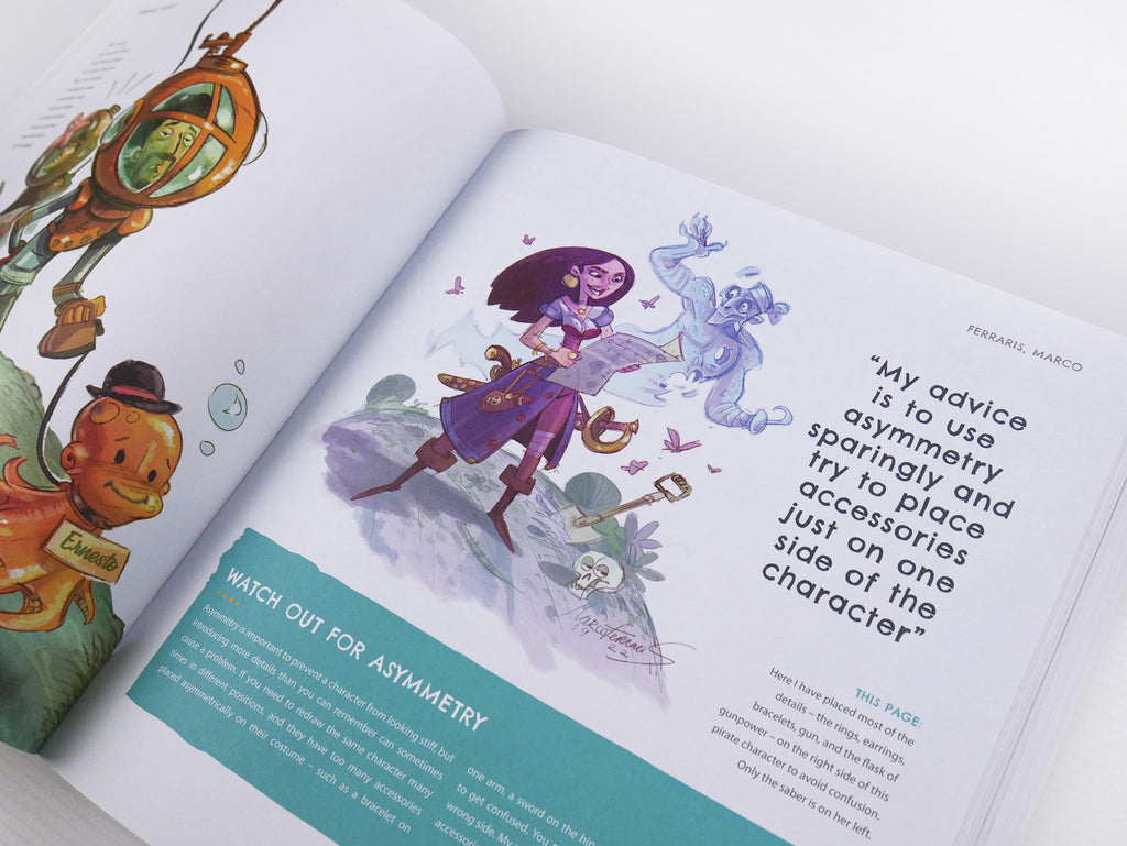 Sketching from the Imagination: Character Concepts