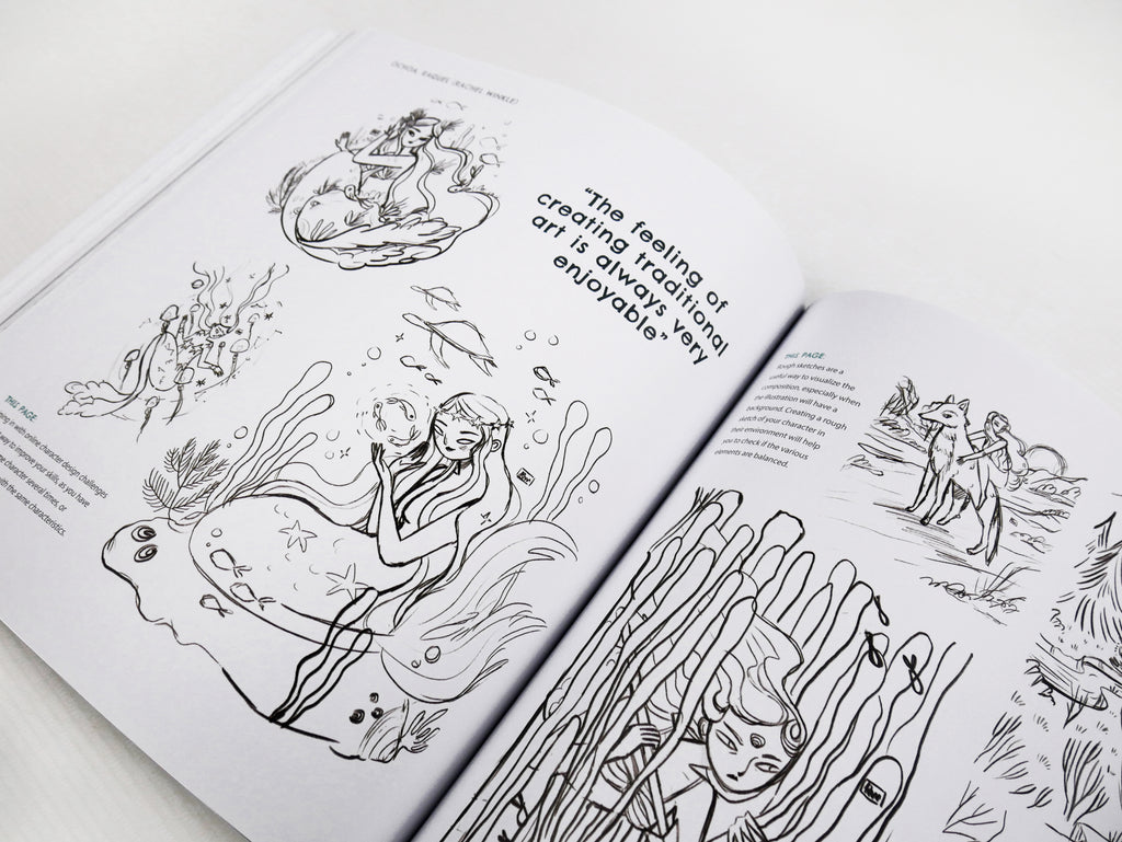 Sketching from the Imagination: Character Concepts