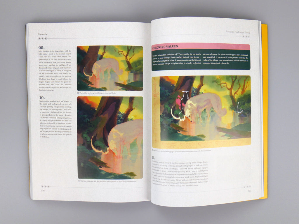 Painting Fantasy with Gouache: Tutorials, tips, and tricks from professional painters