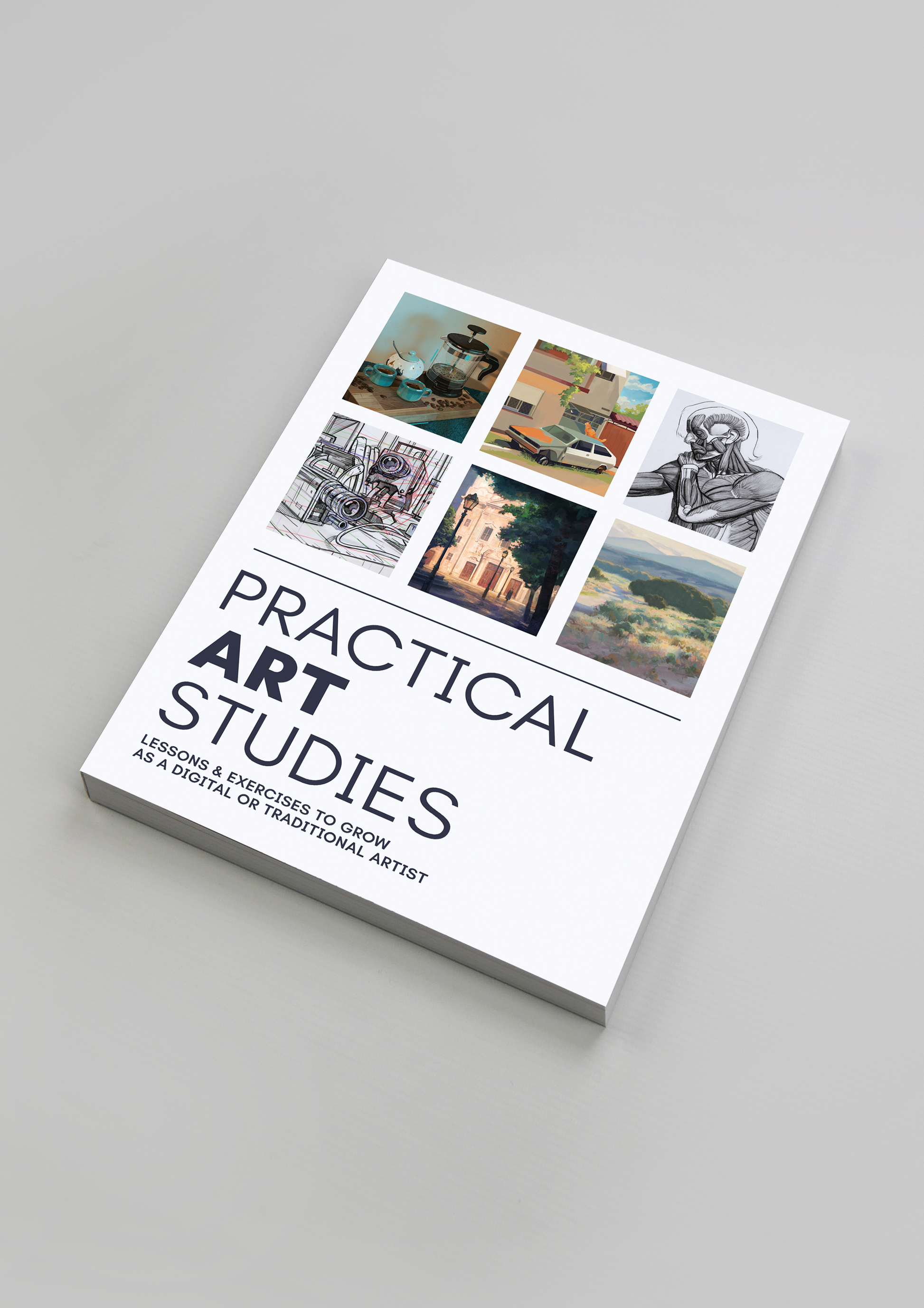Practical Art Studies: Lessons & exercises to grow as a digital or traditional artist - PRE-ORDER!