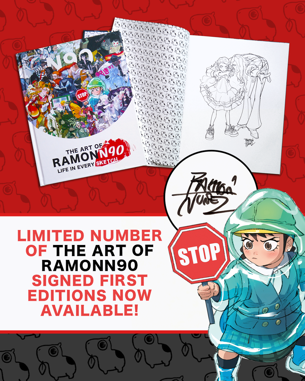 The Art of RamonN90: Life in Every Sketch - Special Edition
