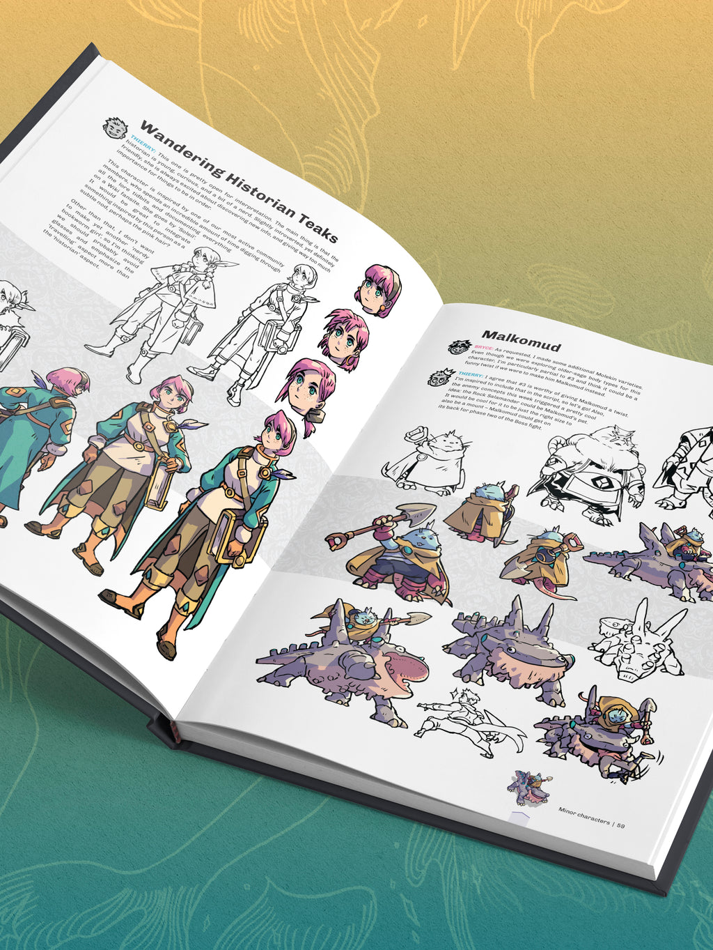 Sea of Stars: The Concept Art of Bryce Kho - with signed bookplate