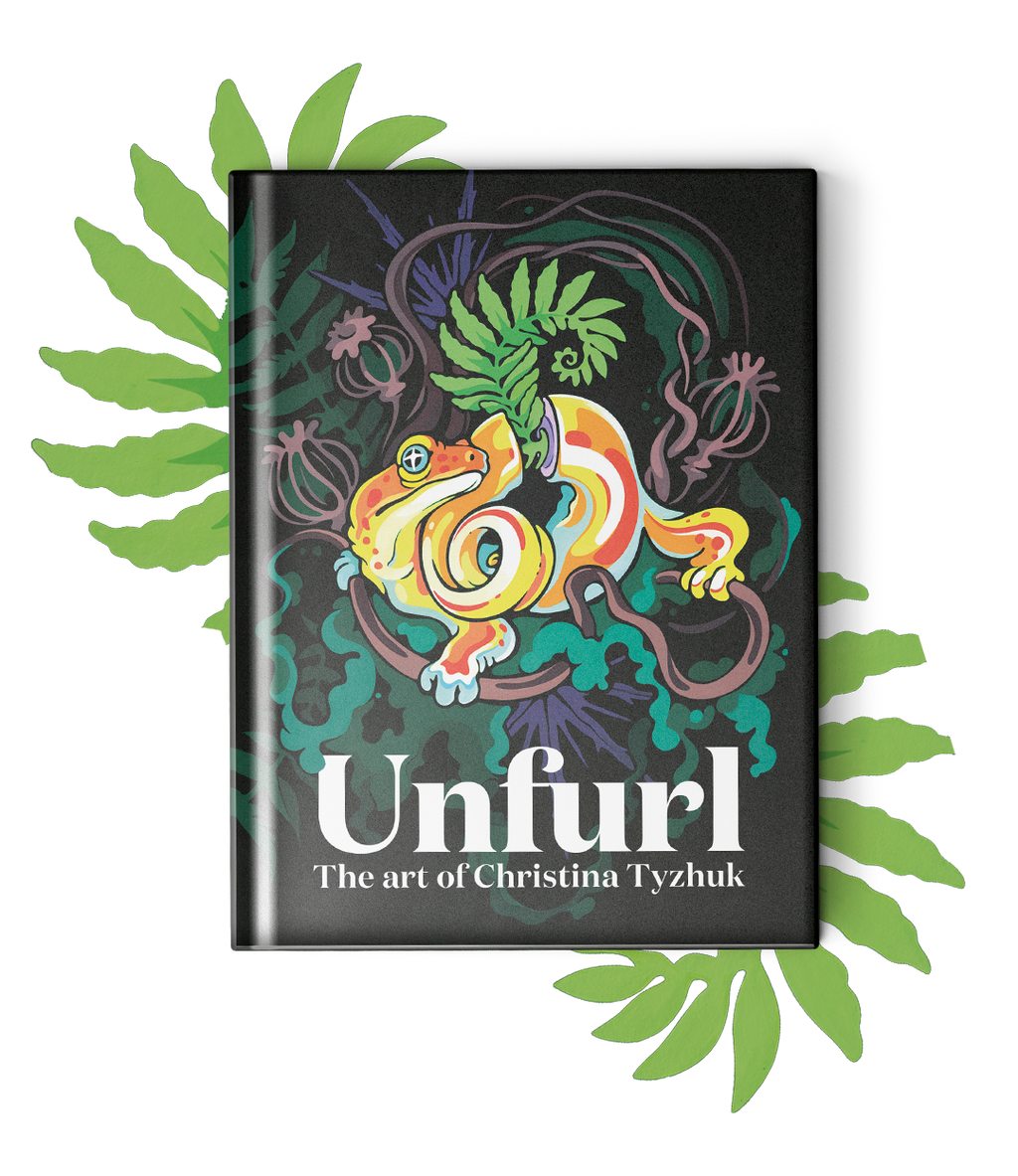Unfurl: The Art of Christina Tyzhuk- PRE-ORDER!
