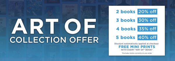 "Art of" Books Offer: 2 for 20% off, 3 for 30% off, 4 for 35% off, 5+ for 40% off