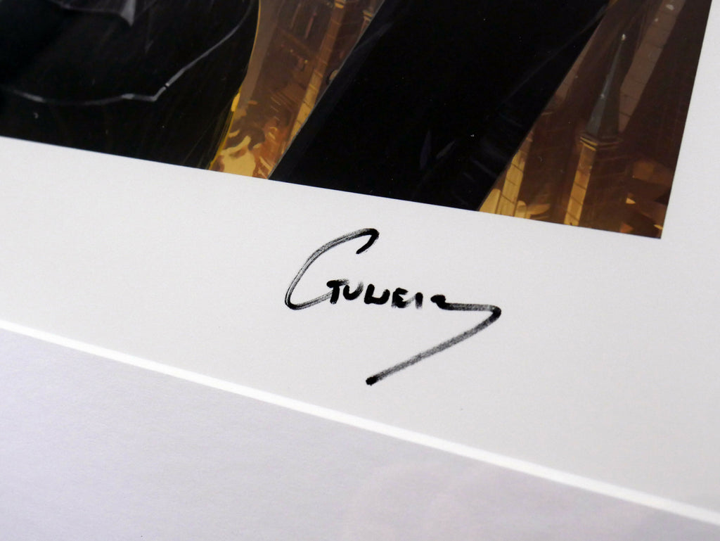 Framed Print and Book Signed by Guweiz