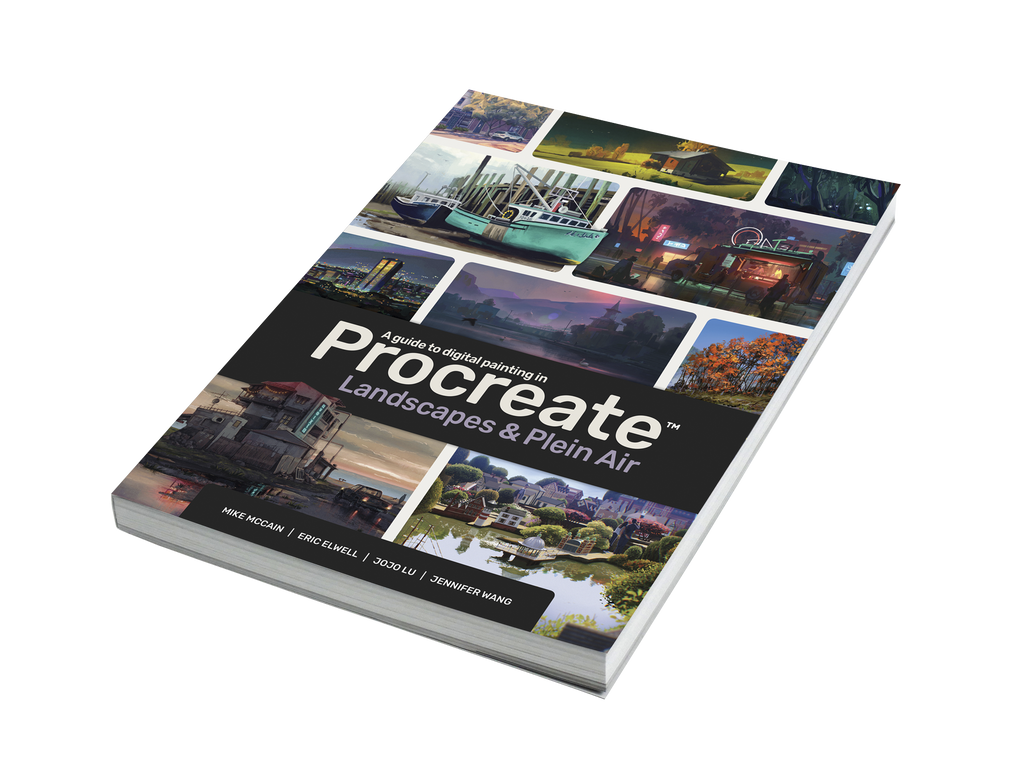 A Guide to Digital Painting in Procreate: Landscapes & Plein Air