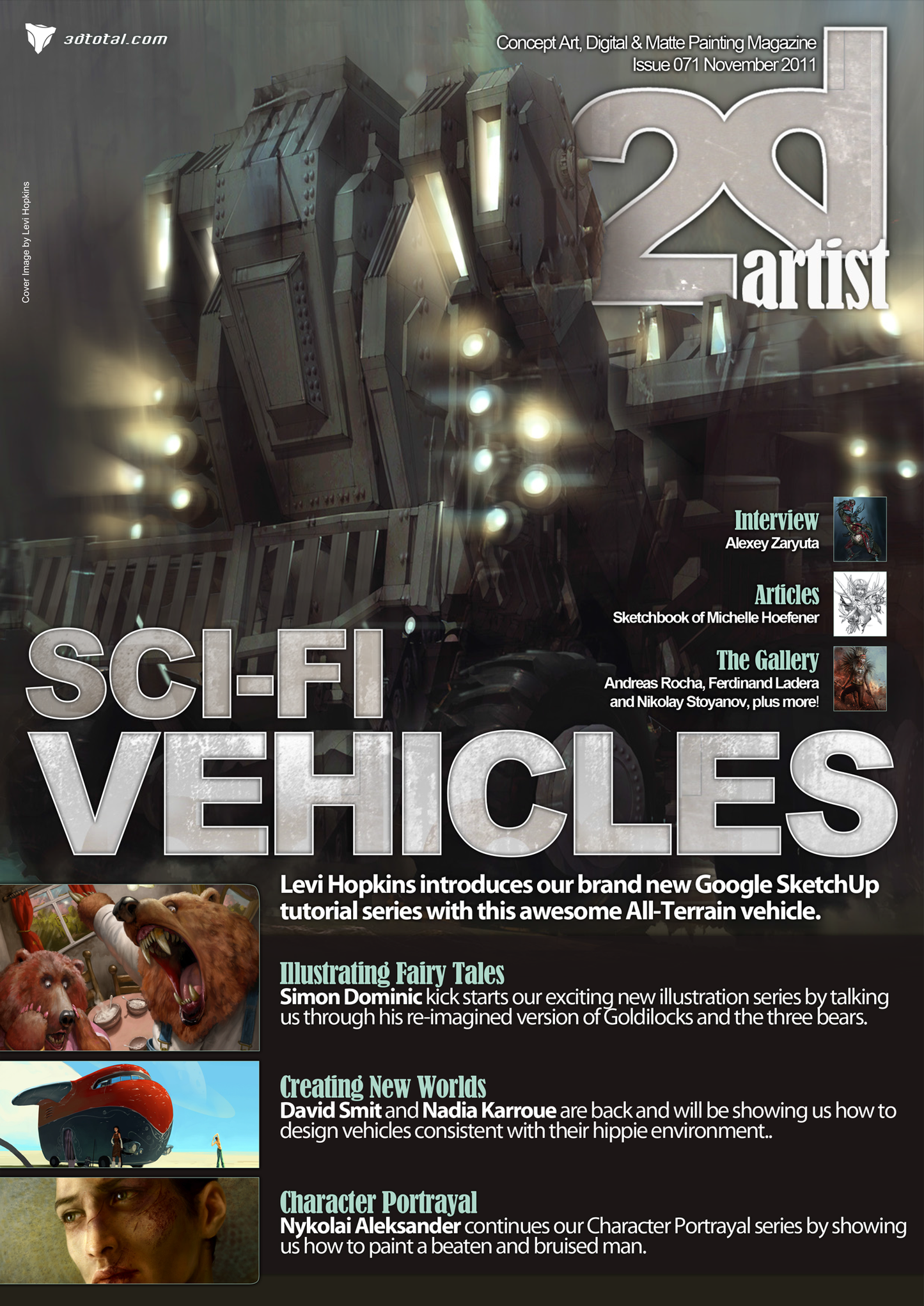 2DArtist: Issue 071 - November 2011 (Download Only)