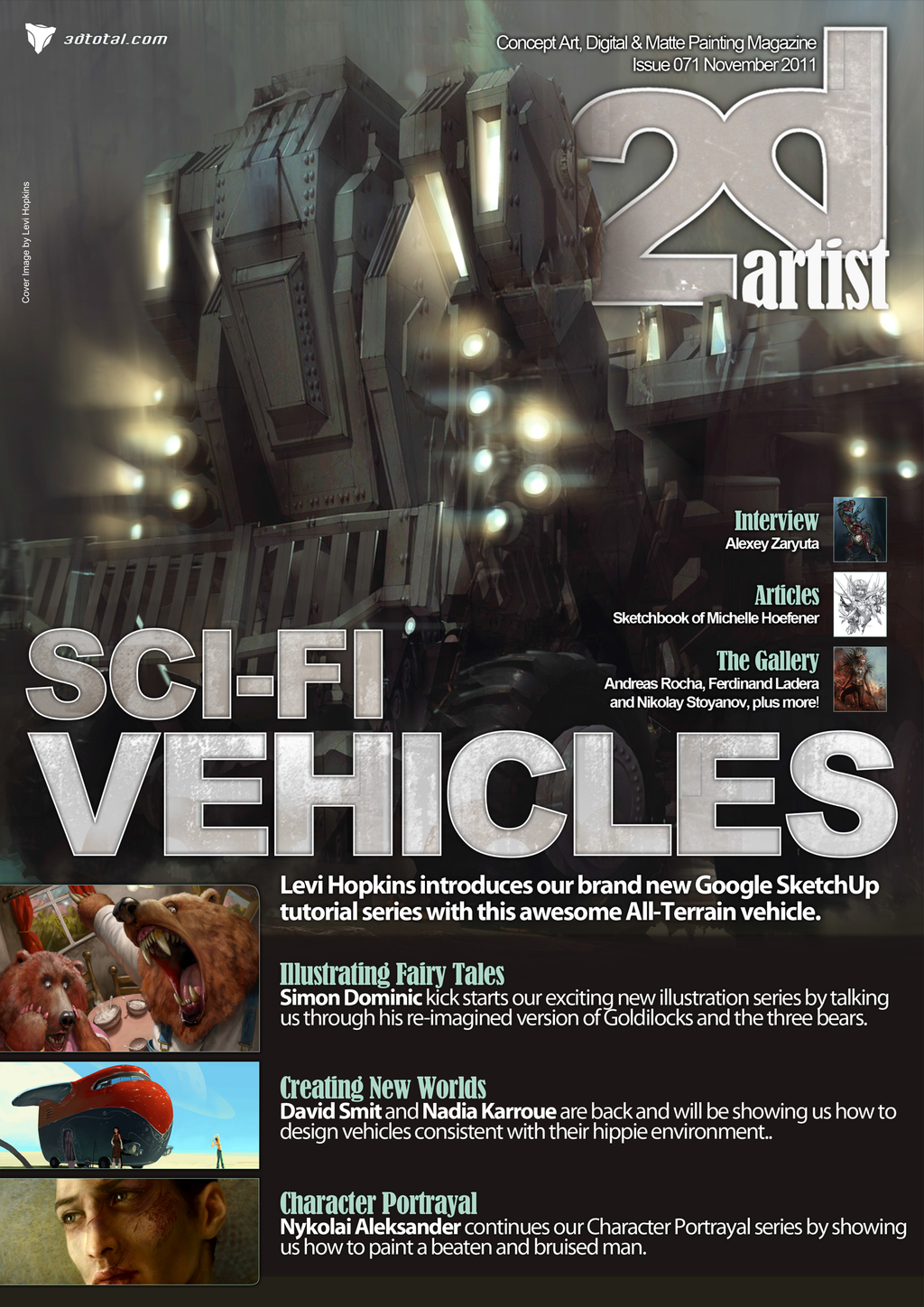 2DArtist: Issue 071 - November 2011 (Download Only)