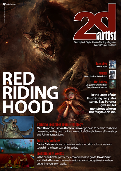 2DArtist: Issue 073 - January 2012 (Download Only)