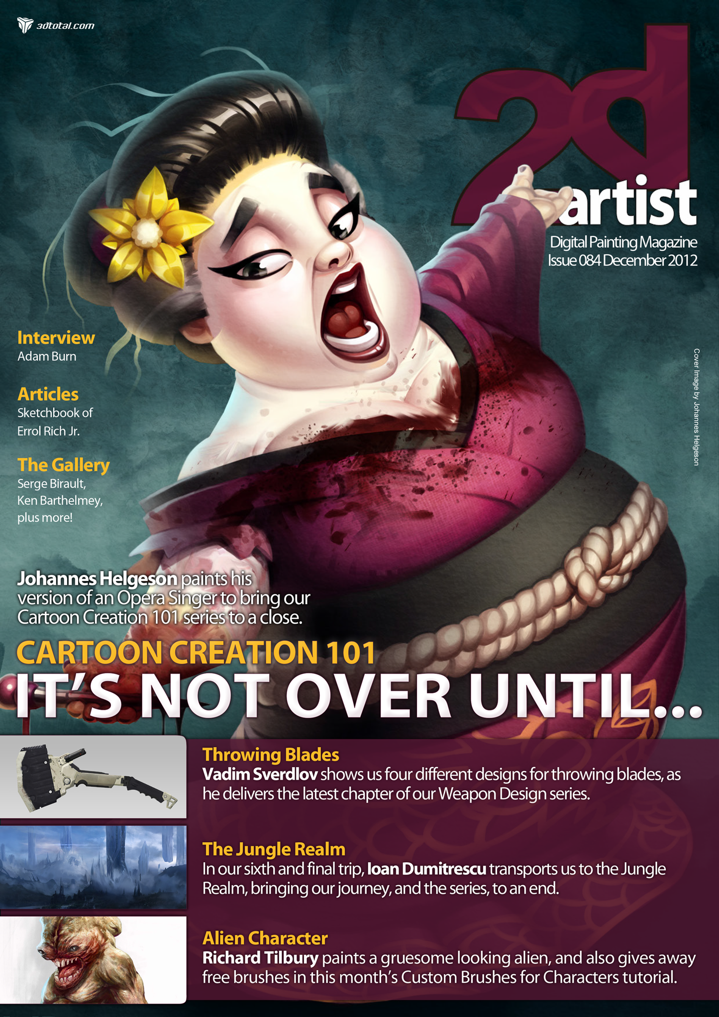 2DArtist: Issue 084 - December 2012 (Download Only)