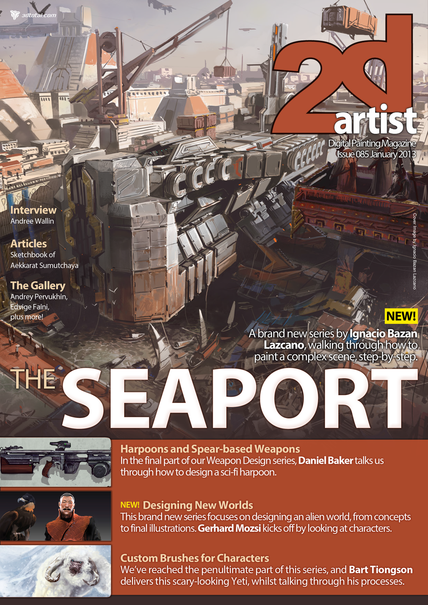 2DArtist: Issue 085 - January 2013 (Download Only)