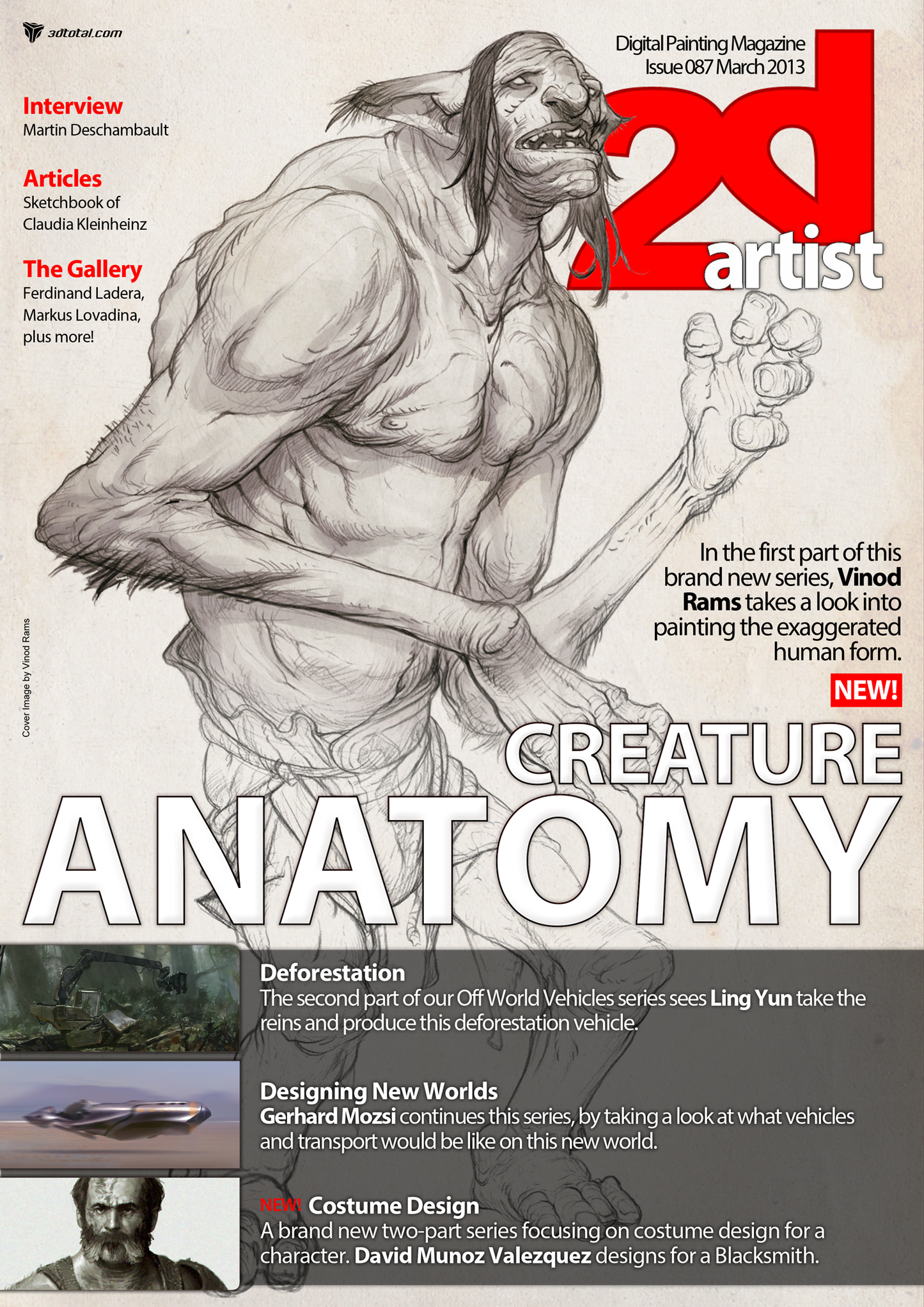 2DArtist: Issue 087 - March 2013 (Download Only)
