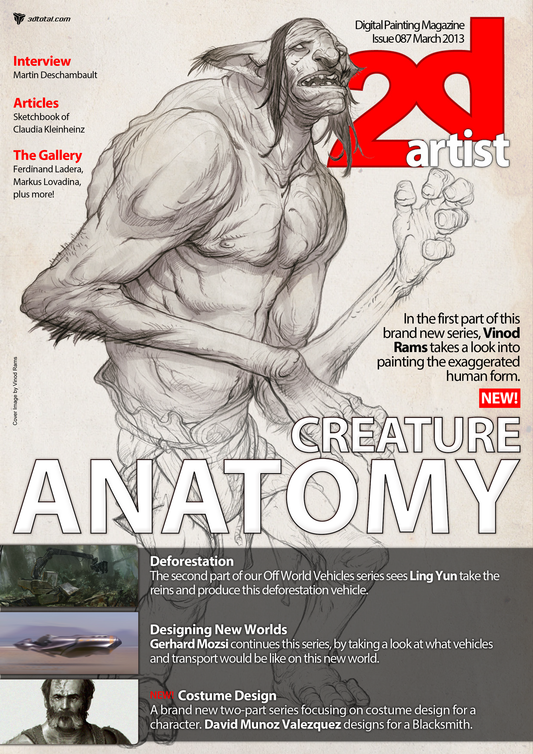 2DArtist: Issue 087 - March 2013 (Download Only)
