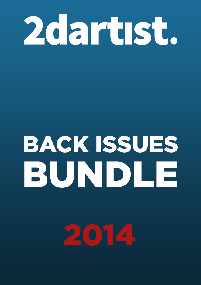 2DArtist Back Issues - 2014 (Download Only)