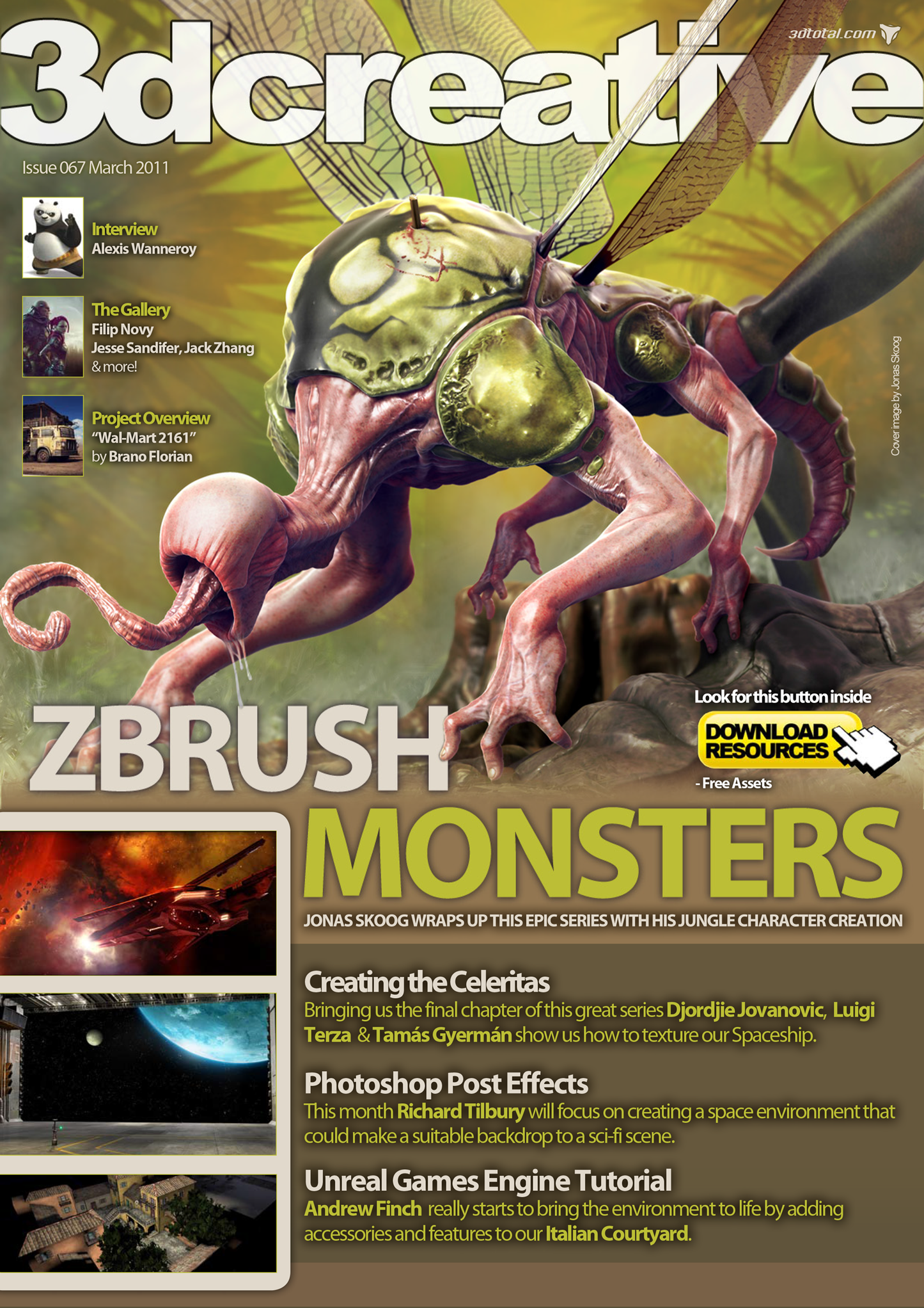 3DCreative: Issue 067 - March2011 (Download Only)