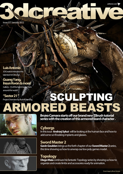 3DCreative: Issue 077 - Jan2012 (Download Only)