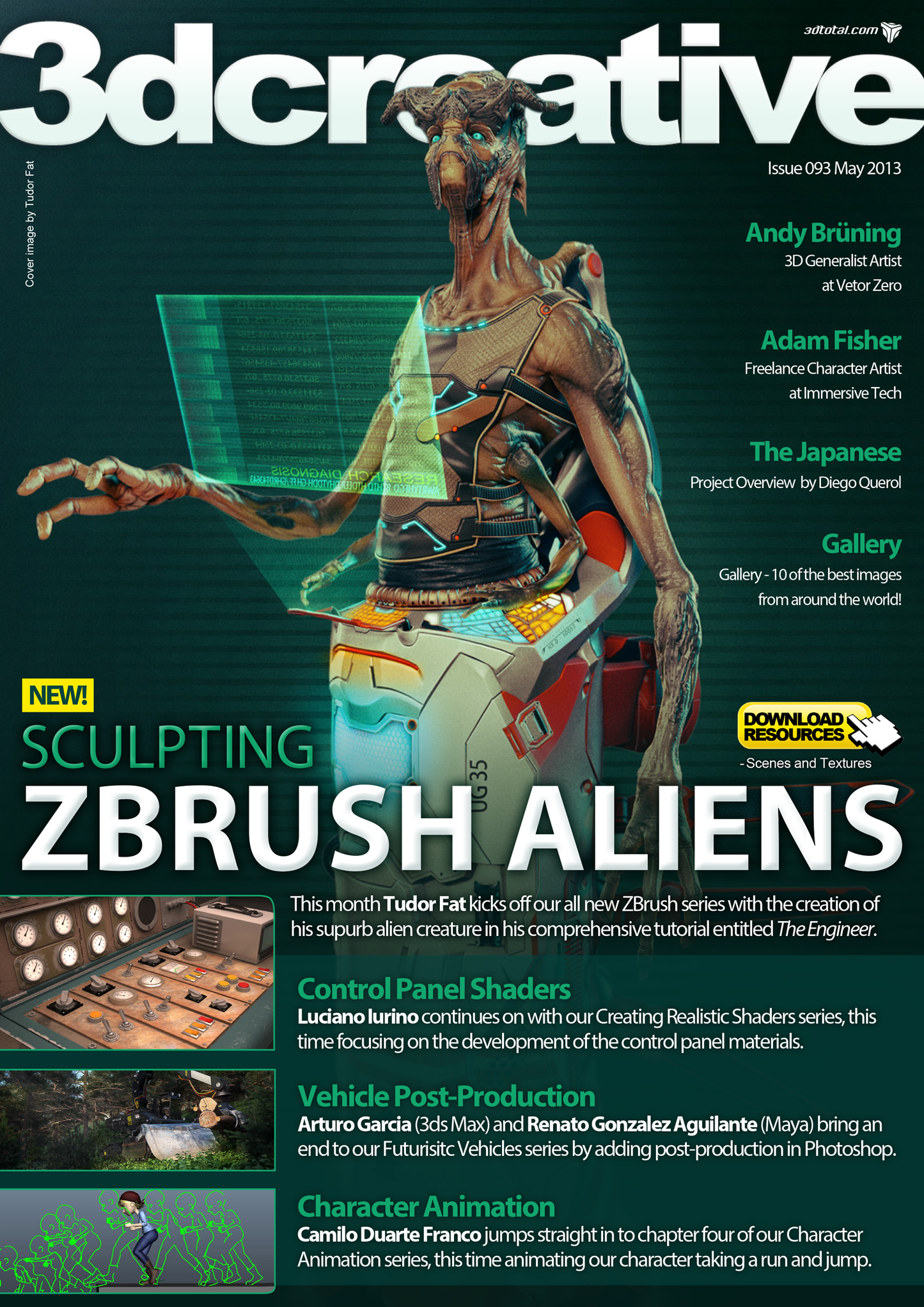 3DCreative: Issue 093 - May2013 (Download Only)