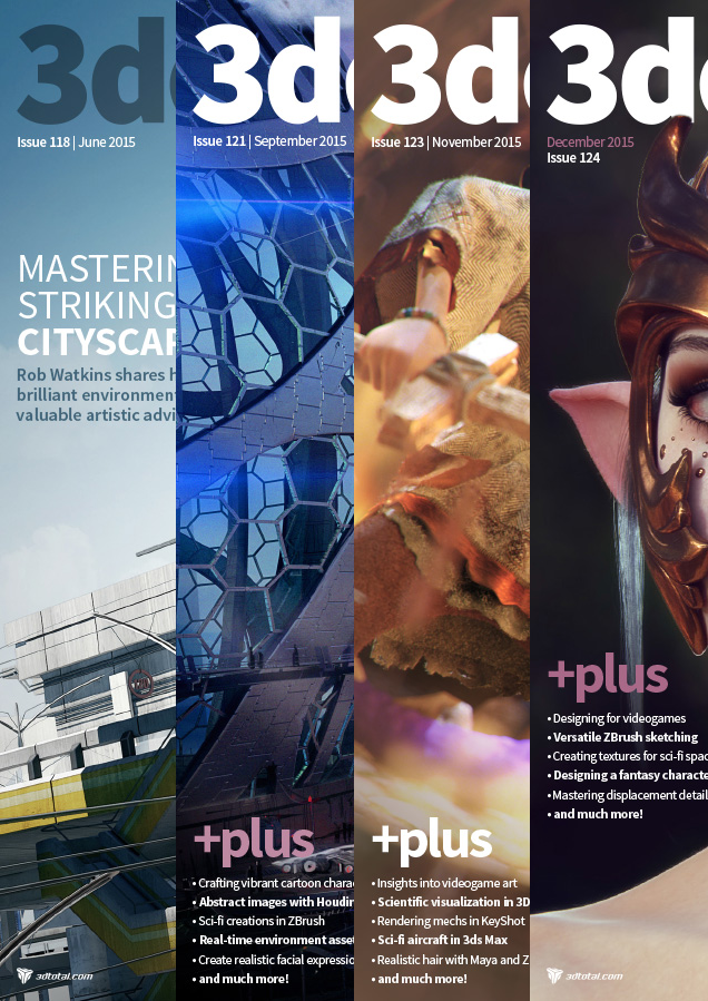 3DCreative Back Issues - 2015 (Download Only)