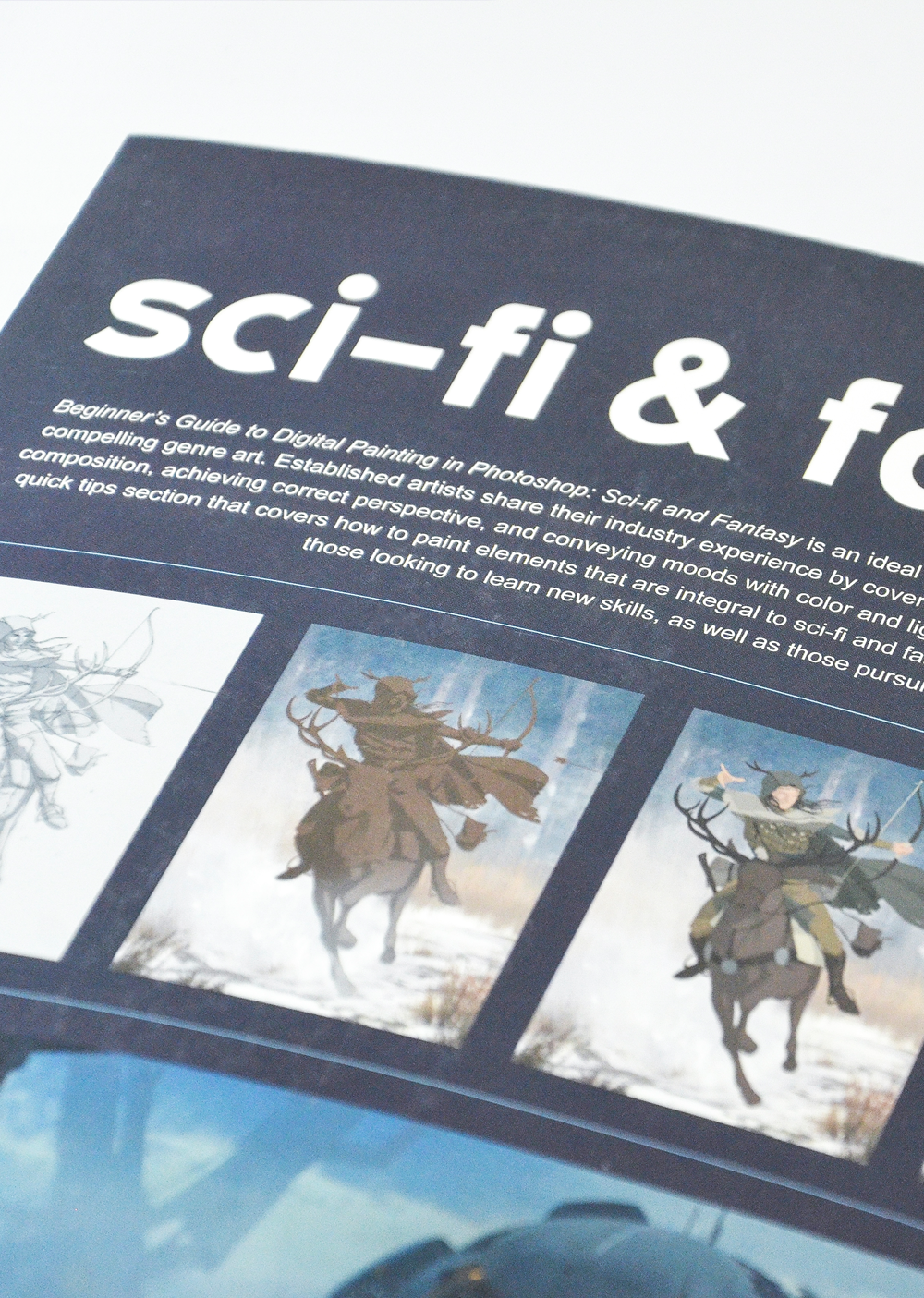 Beginner's Guide to Digital Painting in Photoshop: Sci-fi and Fantasy - OUT OF PRINT!