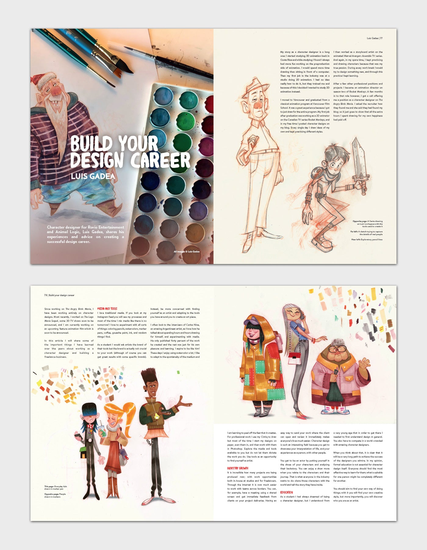 Character Design Quarterly issue 04 (Downloadable Edition) – 3dtotal shop