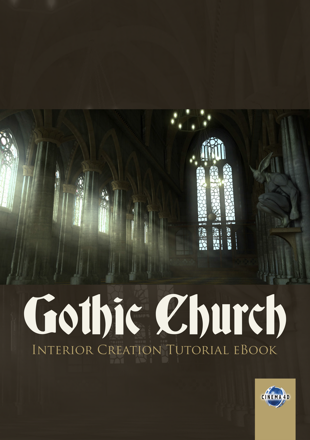 Gothic Church Interior Creation - Cinema 4D (Download Only)