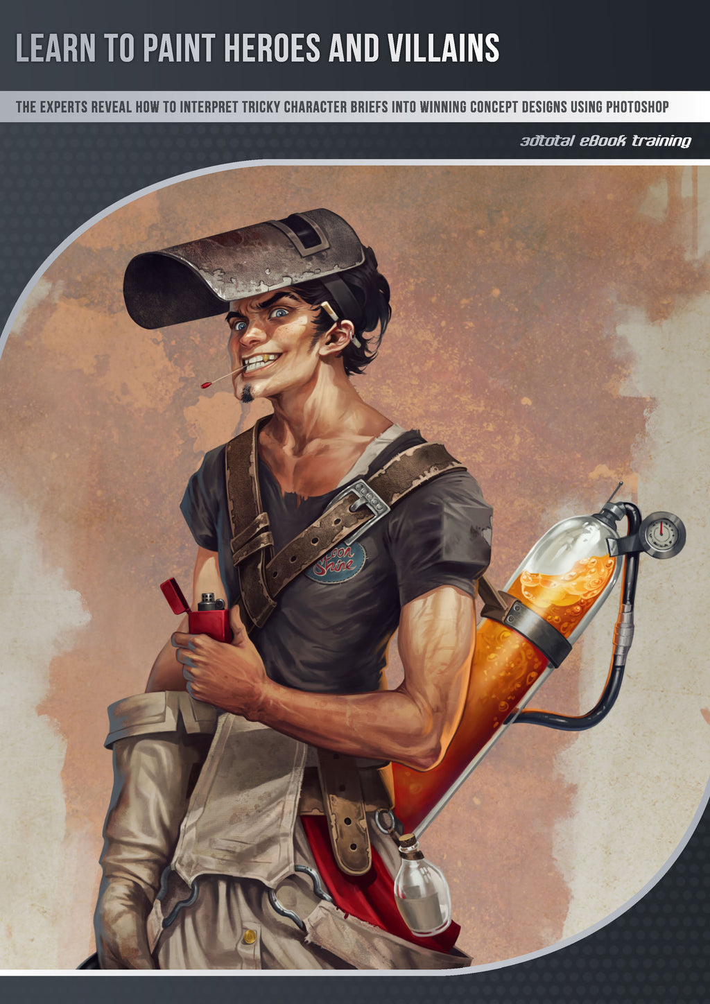 Learn to paint heroes and villains (Download Only)