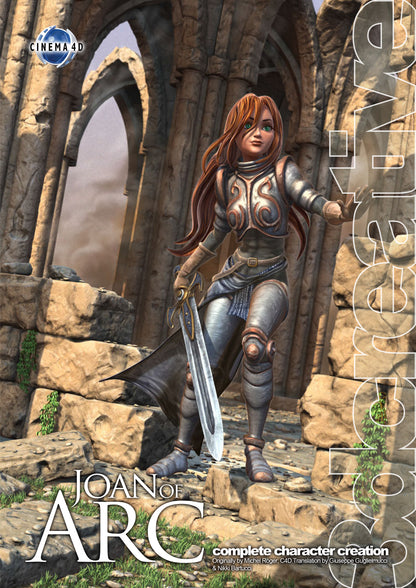 Joan of Arc - Cinema 4D (Download Only)