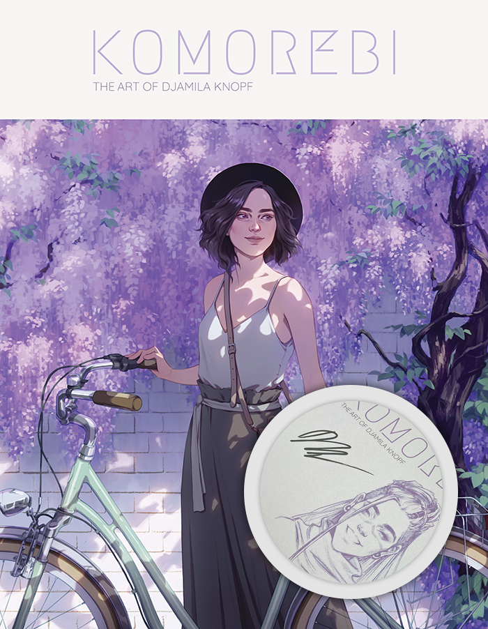 Komorebi: The Art of Djamila Knopf - with signed bookplate