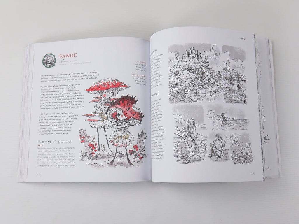 Sketching from the Imagination: Storytelling