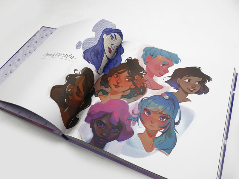 The Style of Loish - with signed bookplate