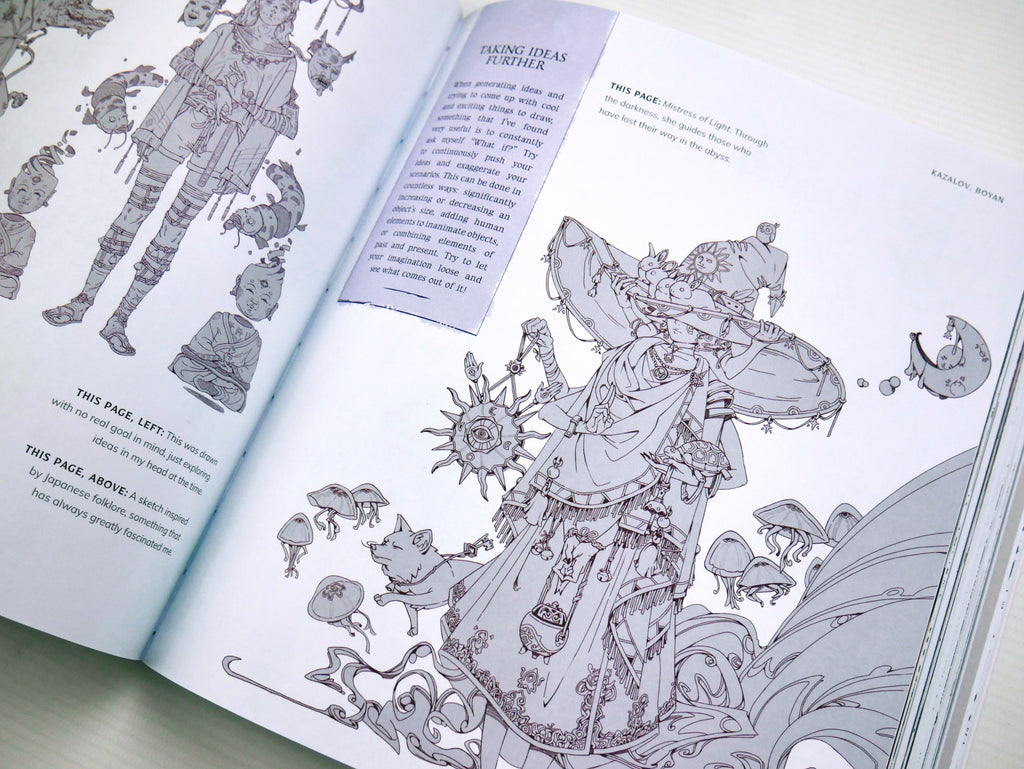 Sketching from the Imagination: Magic and Myth