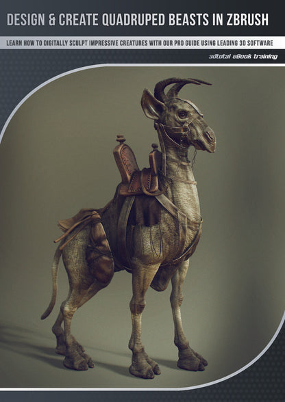 Design & create quadruped beasts in ZBrush (Download Only)