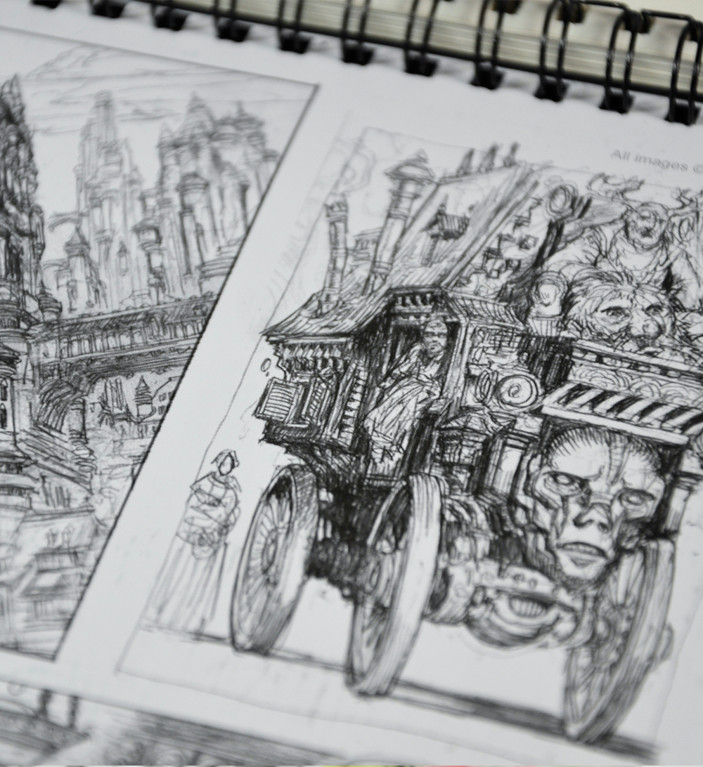 Sketching from the Imagination: Fantasy