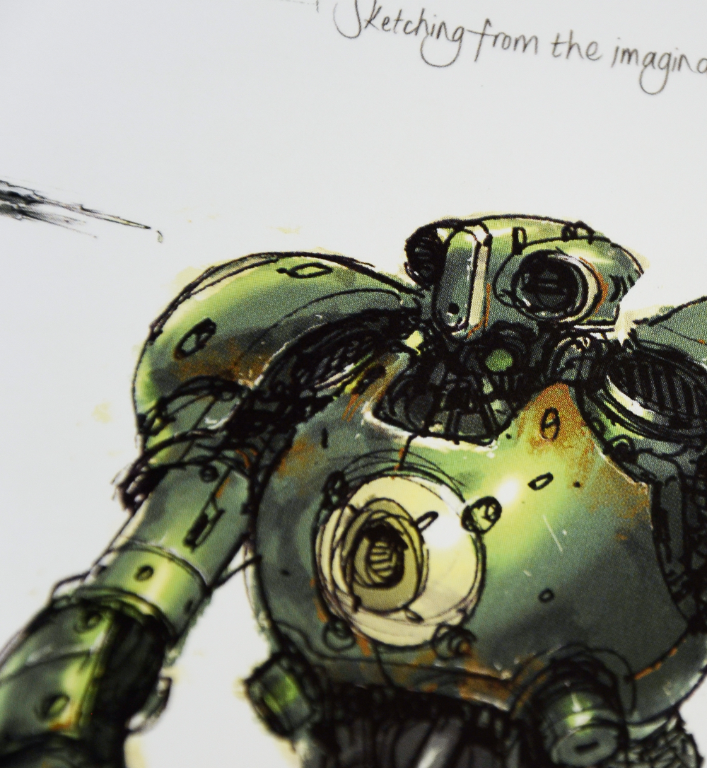 Sketching from the Imagination: Sci-fi