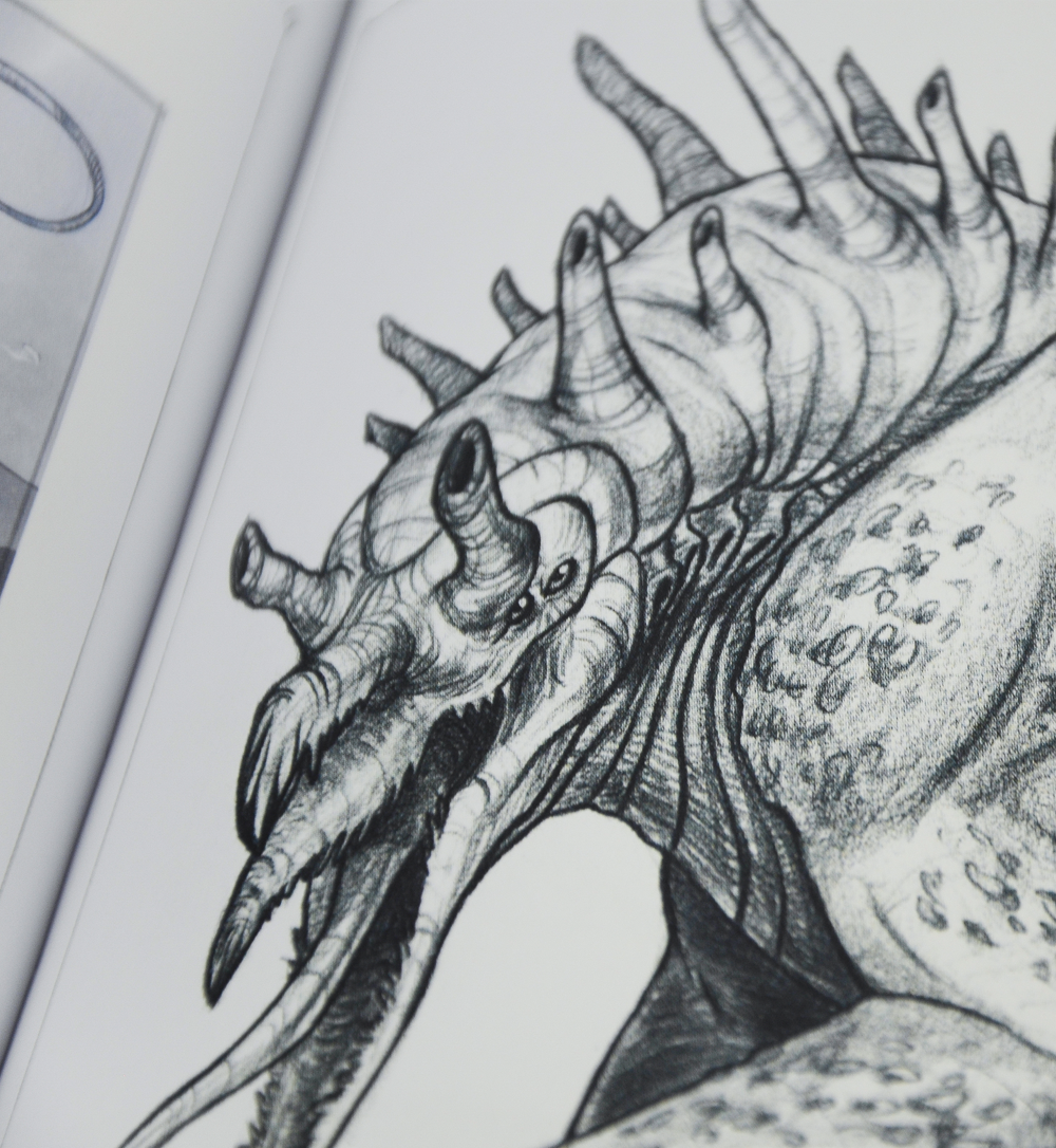 Sketching from the Imagination: Sci-fi