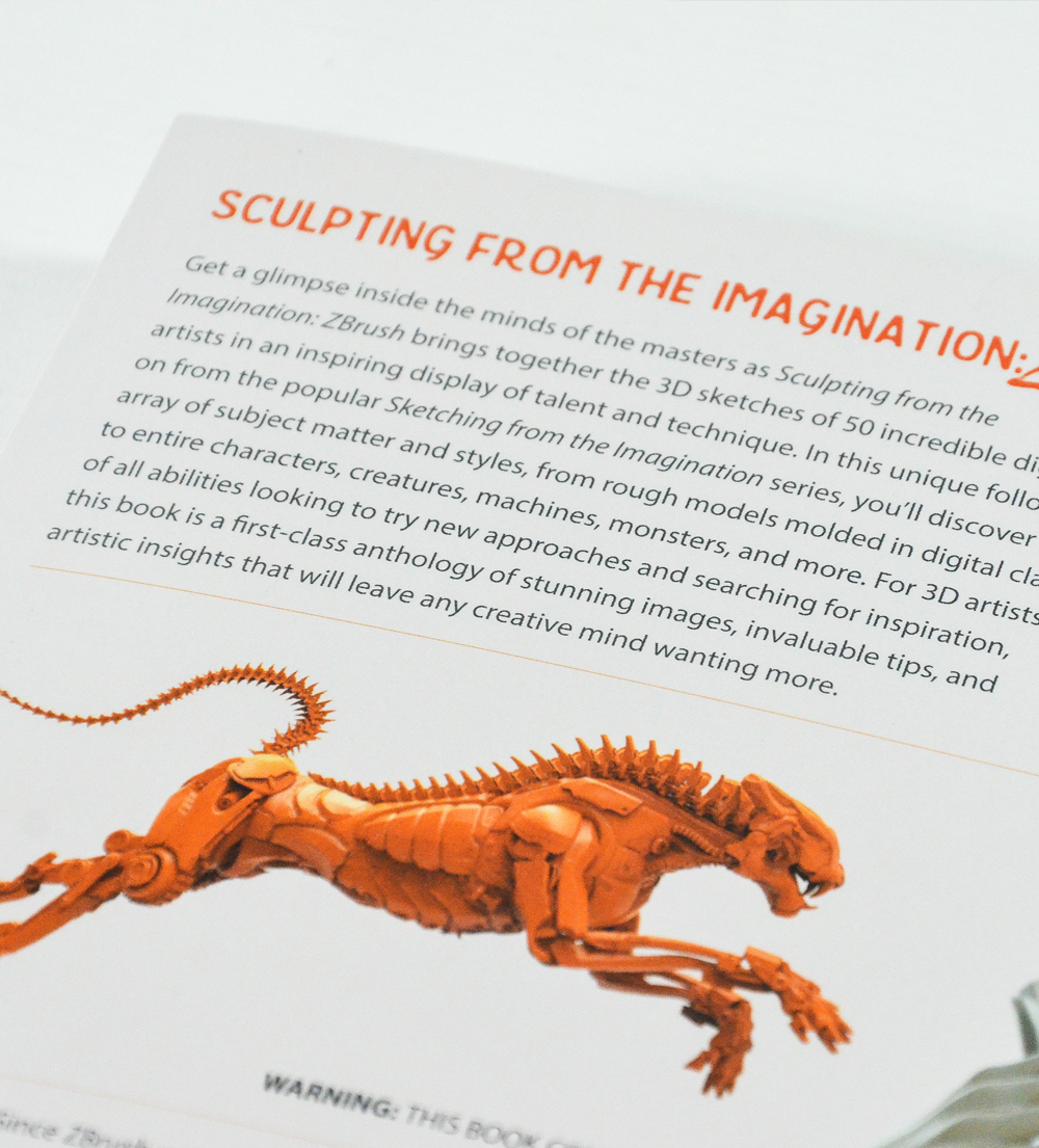 Sculpting from the Imagination: ZBrush - OUT OF PRINT!