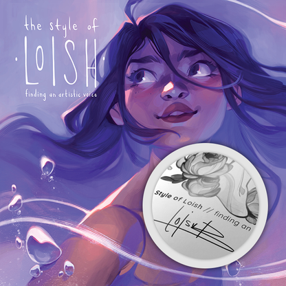 The Style of Loish - with signed bookplate