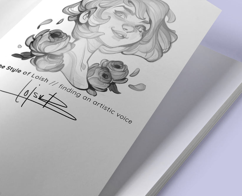 The Style of Loish - with signed bookplate