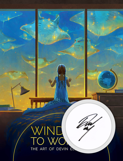 Windows to Worlds: The Art of Devin Elle Kurtz - with signed